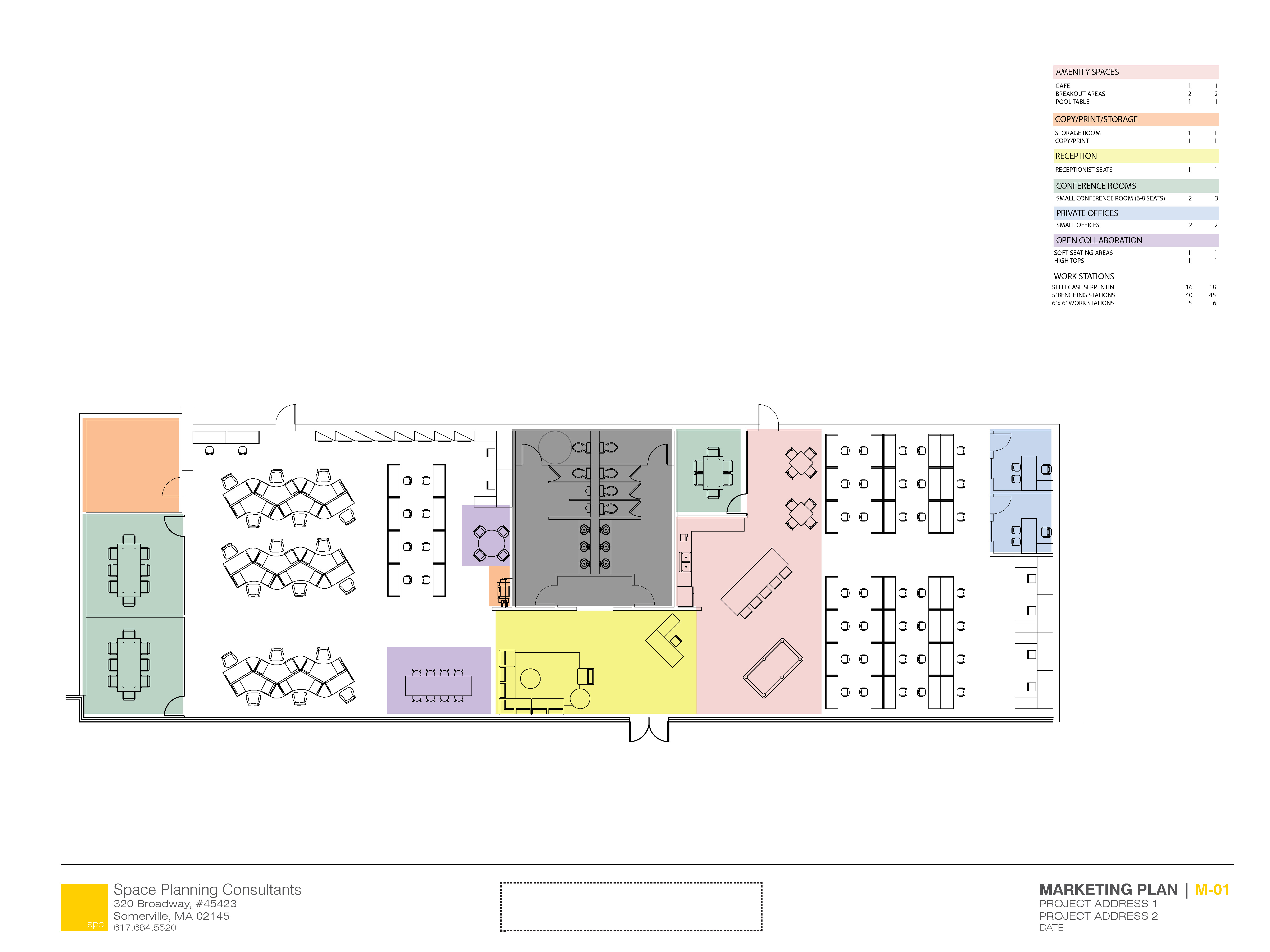 tech business floor plan